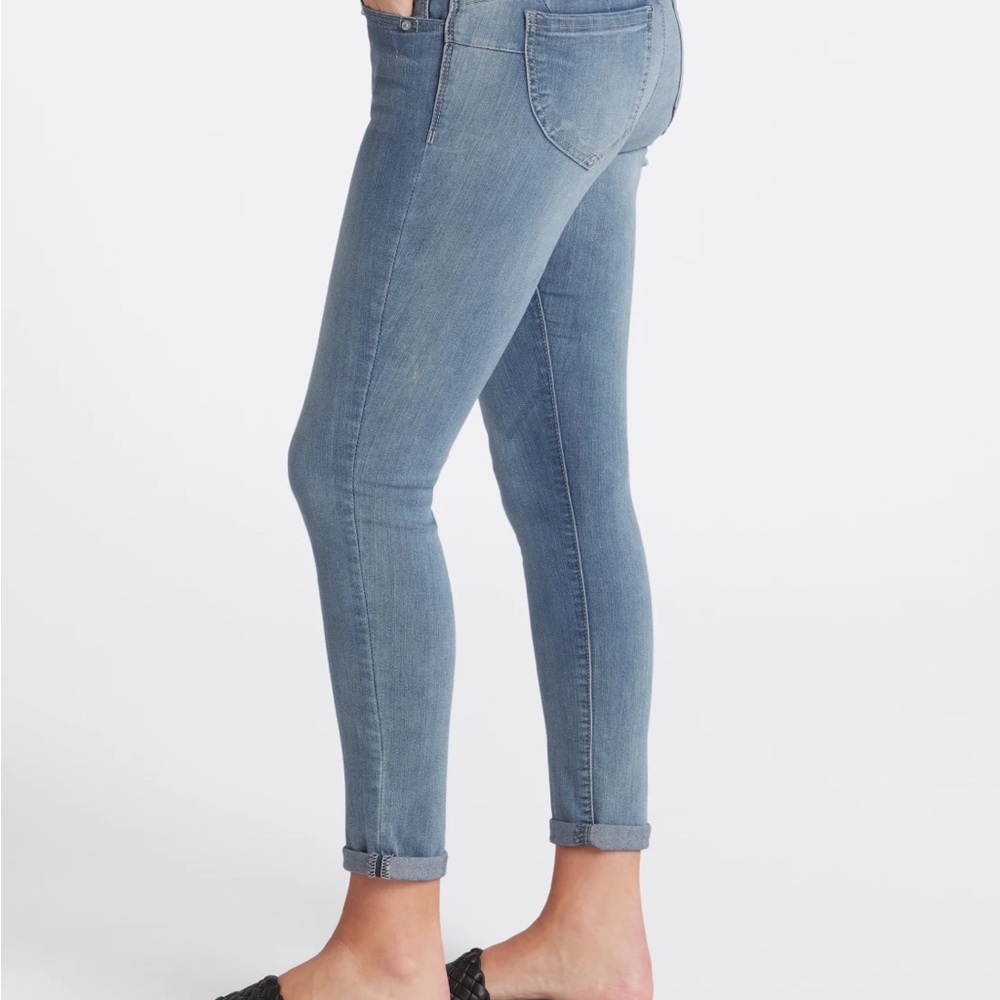 Democracy Karessa Ab Solution Capri Skinny Jean Indigo 24W STITCH FIX NWT - Picture 3 of 8